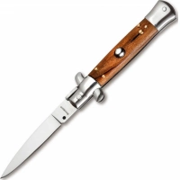 Автоматический складной нож нож Magnum Sicilian Needle Olive Wood, сталь 440A, рукоять дерево, 01MB279 купить в Екатеринбурге