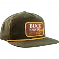 Бейсболка Buck Vintage Logo, зеленая купить в Екатеринбурге