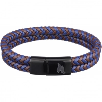 Браслет Zippo Braided Leather Bracelet (22 см) купить в Екатеринбурге