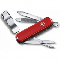 Нож-брелок Victorinox Nail Clip 580 (0.6463) 8 функций, красный купить в Екатеринбурге