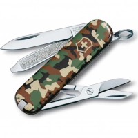 Нож перочинный Victorinox Classic, сталь X55CrMo14, рукоять Cellidor®, камуфляж купить в Екатеринбурге