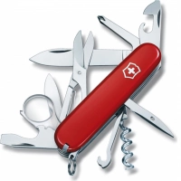 Нож перочинный Victorinox Explorer, сталь X55CrMo14, рукоять Cellidor®, красный купить в Екатеринбурге