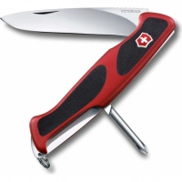 Нож перочинный Victorinox RangerGrip, сталь X50CrMoV15, рукоять нейлон, красно-чёрный купить в Екатеринбурге