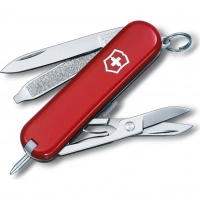 Нож перочинный Victorinox Signature, сталь X55CrMo14, рукоять Cellidor®, красный купить в Екатеринбурге