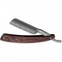 Опасная бритва Boker Damascus Curly Birch 6/8, сталь дамаск, рукоять коричневая береза купить в Екатеринбурге