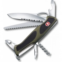 Складной нож Victorinox, сталь X55CrMo14, рукоять полиамид, черно-зеленый купить в Екатеринбурге